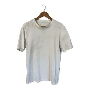 Aime Leon Dore Men's White Shirt XS Short Sleeves Crew POOR CONDITION